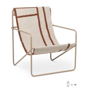Ferm Living Desert lounge chair cashmere ferm living contemporary designer furniture