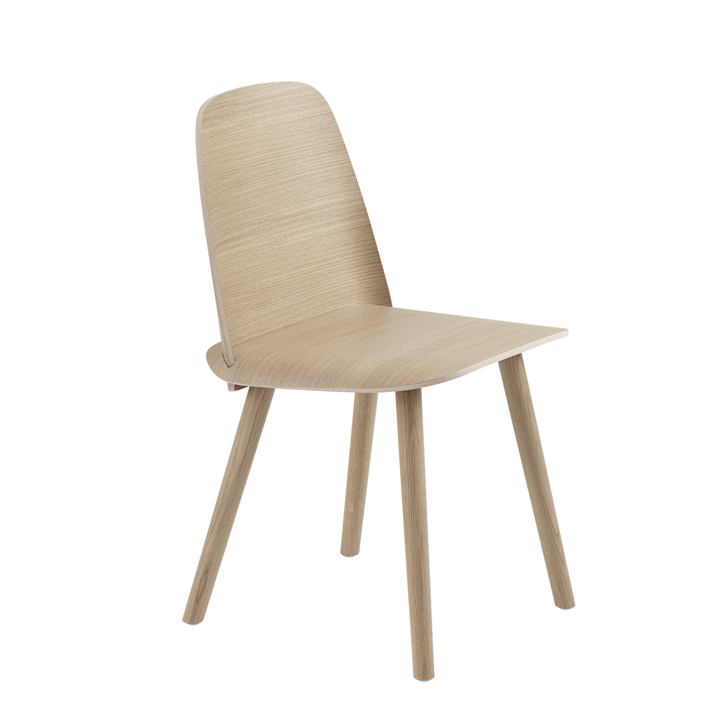 Nerd Chair Oak contemporary designer furniture
