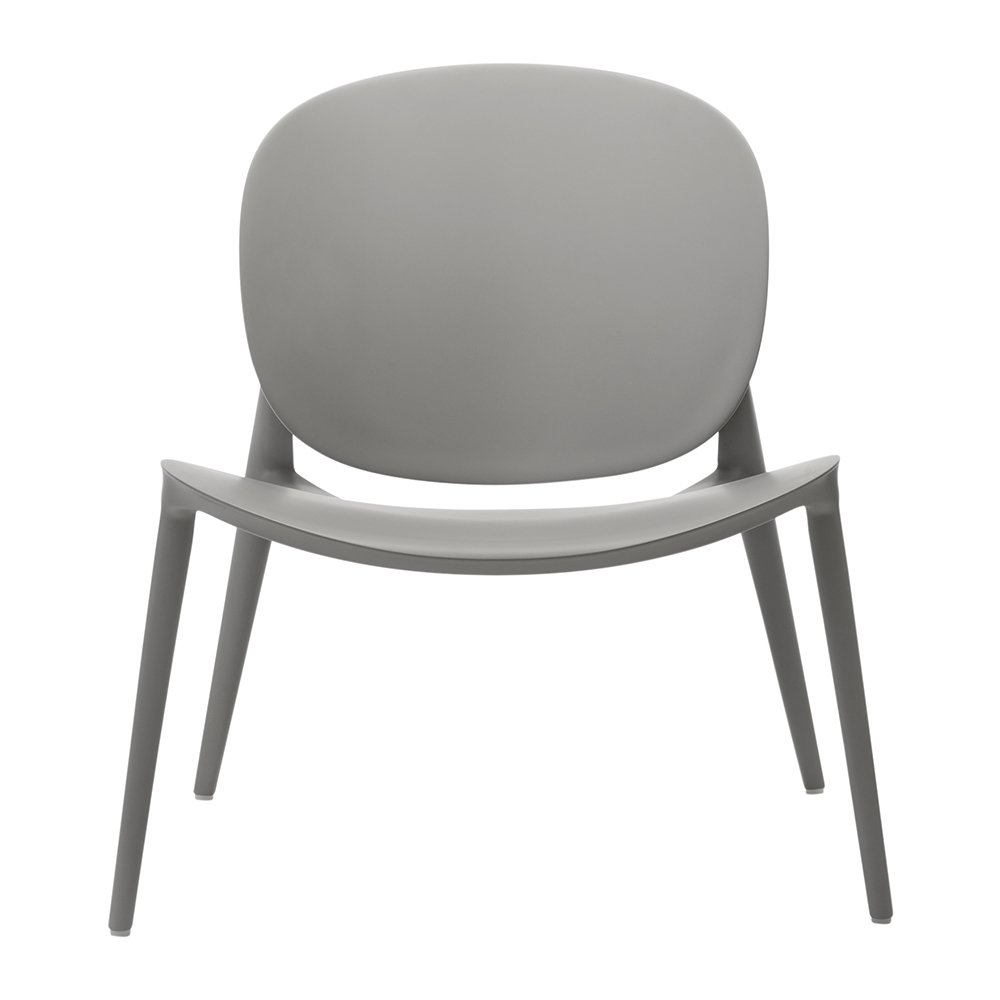 Kartell be bop chair grey lifestyle contemporary designer furniture