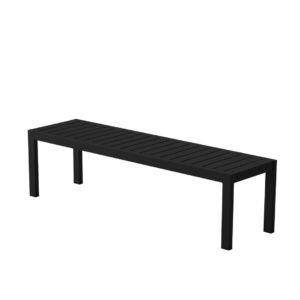 Case Furniture Eos Bench Black furniture Contemporary designer