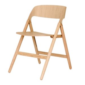 Case narin folding chair oak Furniture Contemporary designer