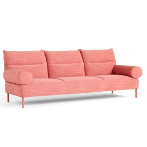 Pandarine sofa cylindrical armrests HAY furniture contemporary designer