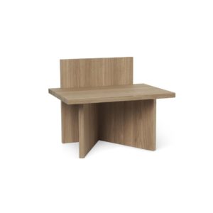 Oak Oblique Stool Ferm Living contemporary design furniture