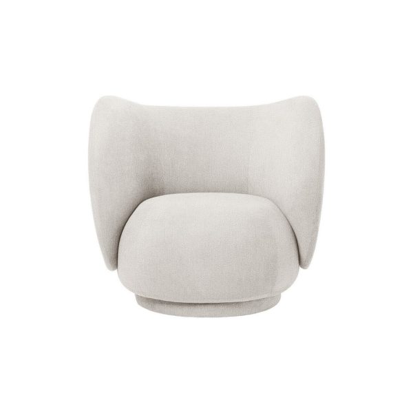 Ferm living rico lounge chair swivel furniture contemporary design
