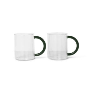 Still Mugs set of 2 ferm living contemporary design glassware