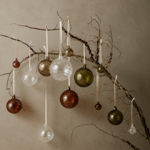 ferm living twirl christmas ornaments