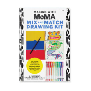 Making with MoMA mix and match drawing kit