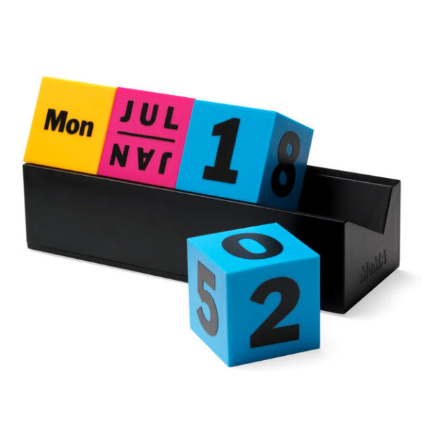 MoMA Cubes Perpetual calendar