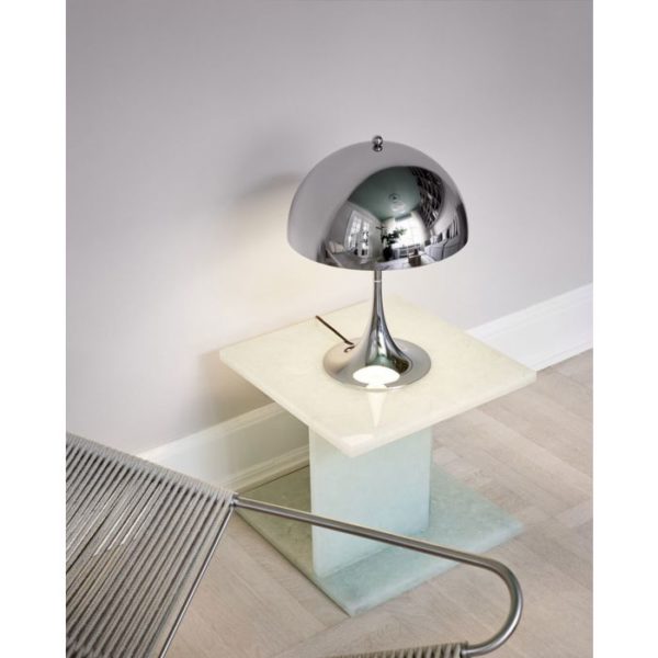 Louis Poulsen 320 Table Lamp Chrome Lifestyle